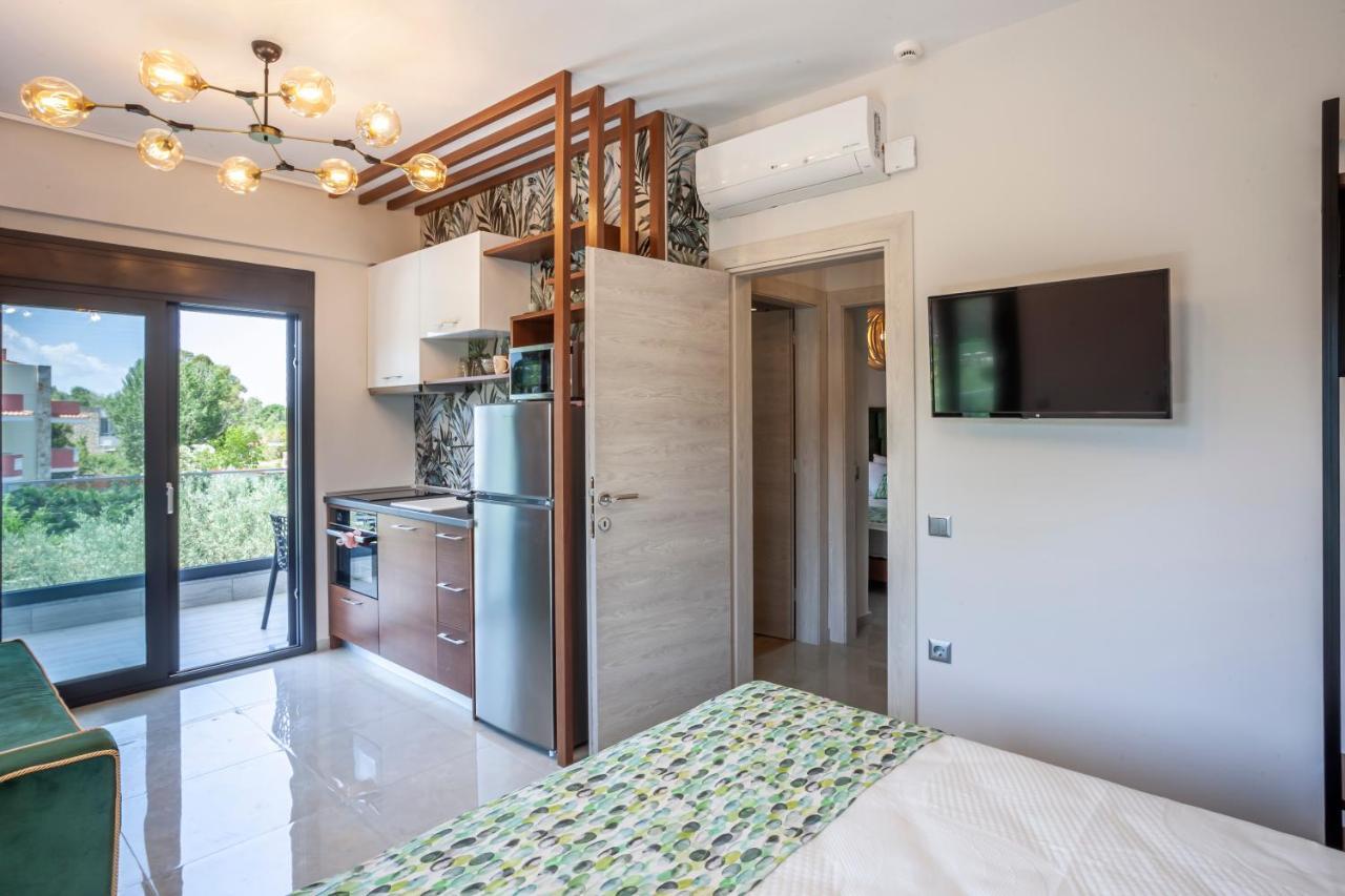 Olia Seaside Residence 120M From The Beach Pefkochori Exteriér fotografie
