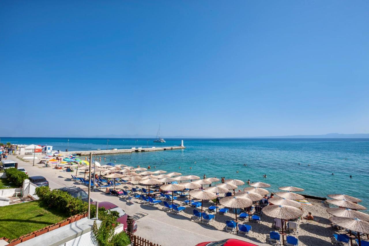 Olia Seaside Residence 120M From The Beach Pefkochori Exteriér fotografie