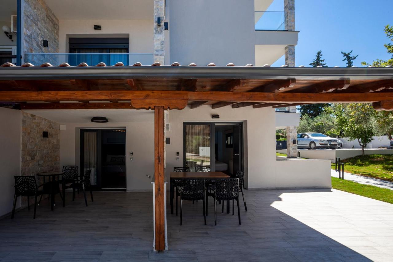 Olia Seaside Residence 120M From The Beach Pefkochori Exteriér fotografie