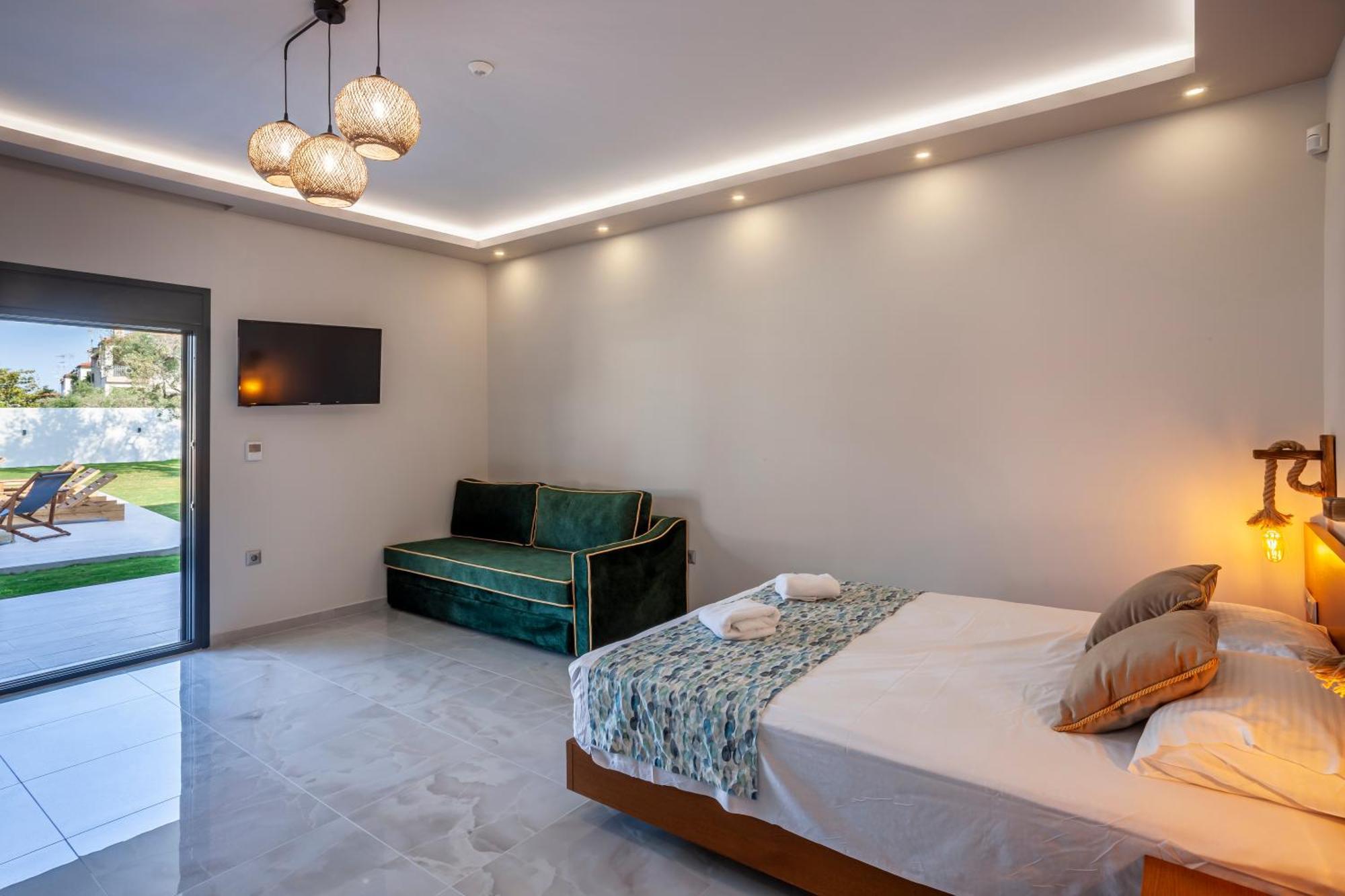 Olia Seaside Residence 120M From The Beach Pefkochori Exteriér fotografie