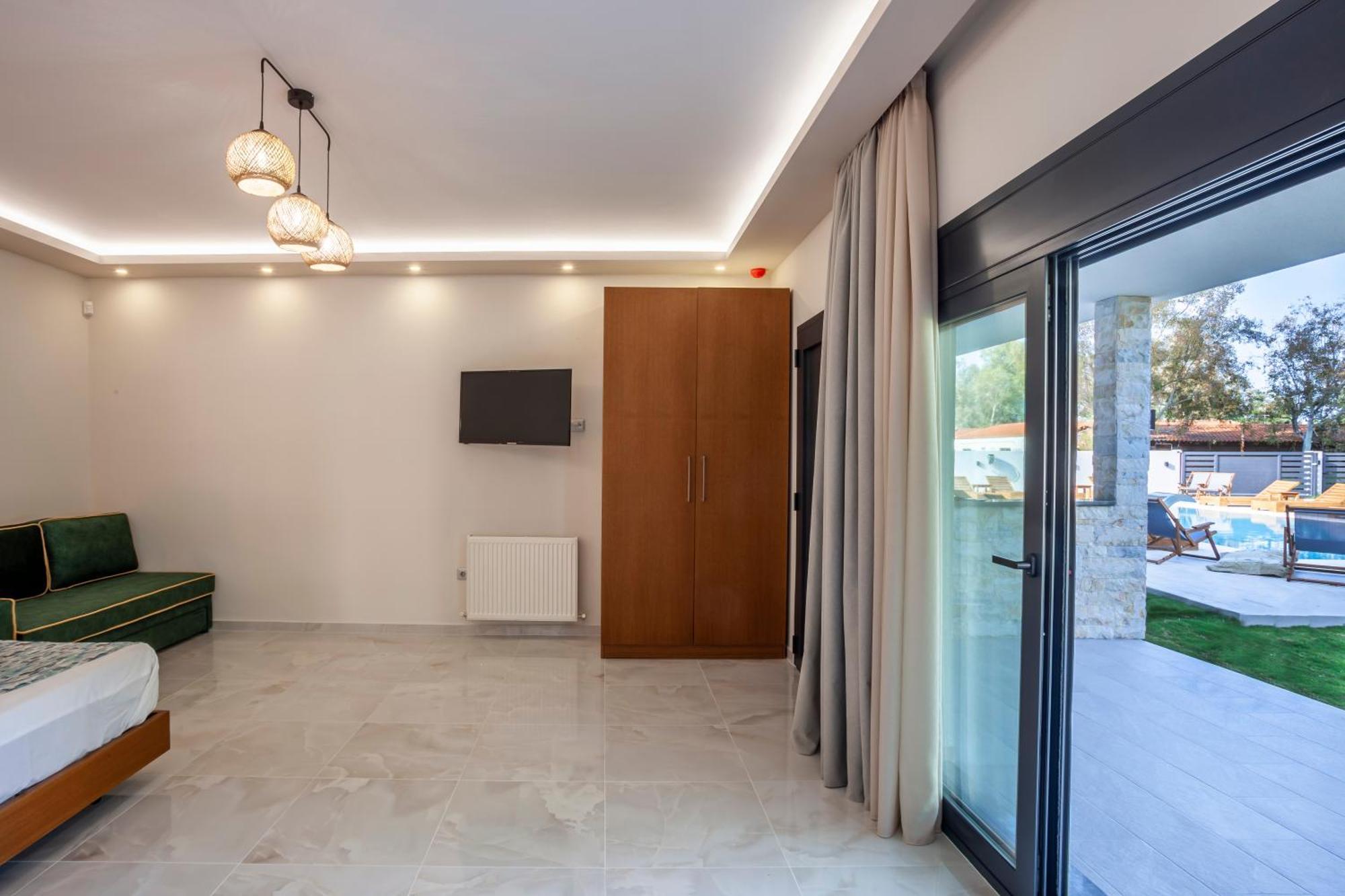 Olia Seaside Residence 120M From The Beach Pefkochori Exteriér fotografie