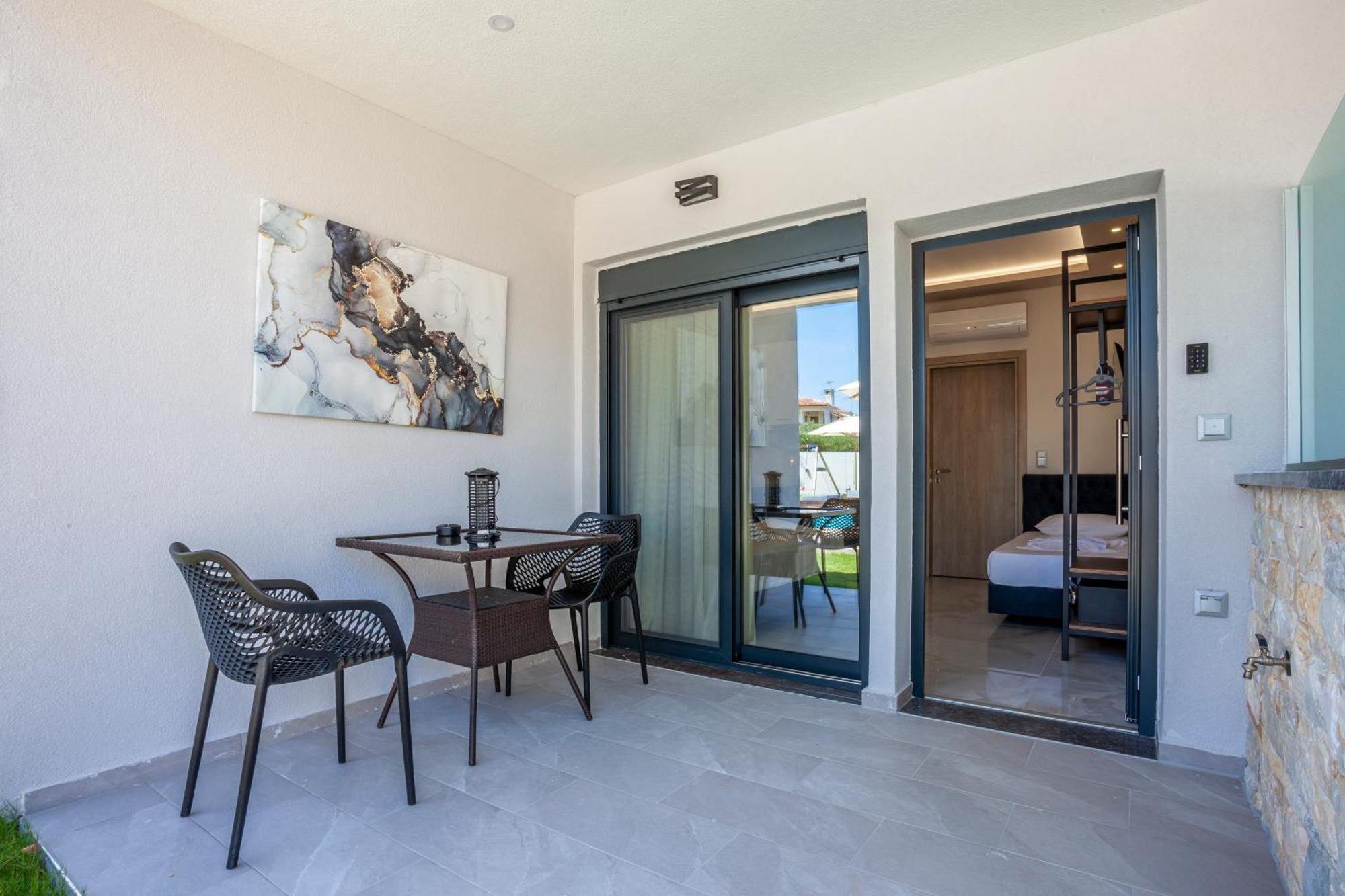 Olia Seaside Residence 120M From The Beach Pefkochori Exteriér fotografie